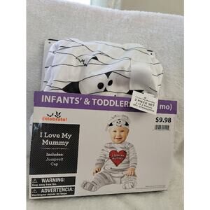 Way to Celebrate “I Love My Mummy” Infant Halloween Costume, 6-12 Months